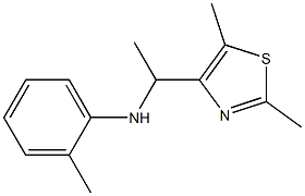 N-[1-(2,5-dimethyl-1,3-thiazol-4-yl)ethyl]-2-methylaniline