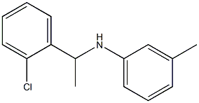 N-[1-(2-chlorophenyl)ethyl]-3-methylaniline