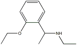 N-[1-(2-ethoxyphenyl)ethyl]-N-ethylamine,,结构式