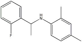  N-[1-(2-fluorophenyl)ethyl]-2,4-dimethylaniline