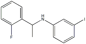 N-[1-(2-fluorophenyl)ethyl]-3-iodoaniline