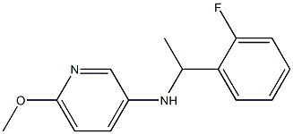 N-[1-(2-fluorophenyl)ethyl]-6-methoxypyridin-3-amine