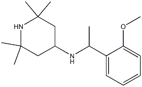  N-[1-(2-methoxyphenyl)ethyl]-2,2,6,6-tetramethylpiperidin-4-amine