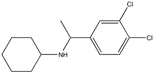 N-[1-(3,4-dichlorophenyl)ethyl]cyclohexanamine