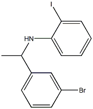 N-[1-(3-bromophenyl)ethyl]-2-iodoaniline