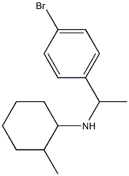 N-[1-(4-bromophenyl)ethyl]-2-methylcyclohexan-1-amine 结构式