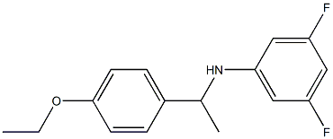 N-[1-(4-ethoxyphenyl)ethyl]-3,5-difluoroaniline