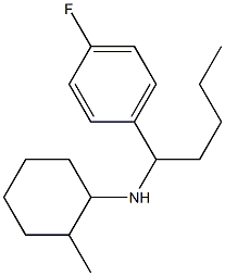 N-[1-(4-fluorophenyl)pentyl]-2-methylcyclohexan-1-amine Structure