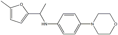 N-[1-(5-methylfuran-2-yl)ethyl]-4-(morpholin-4-yl)aniline