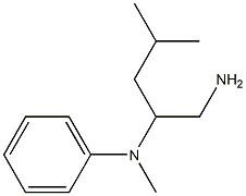  N-[1-(aminomethyl)-3-methylbutyl]-N-methyl-N-phenylamine