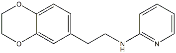 N-[2-(2,3-dihydro-1,4-benzodioxin-6-yl)ethyl]pyridin-2-amine Structure