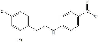 N-[2-(2,4-dichlorophenyl)ethyl]-4-nitroaniline Structure