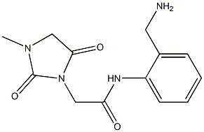 N-[2-(aminomethyl)phenyl]-2-(3-methyl-2,5-dioxoimidazolidin-1-yl)acetamide|