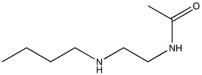 N-[2-(butylamino)ethyl]acetamide 化学構造式