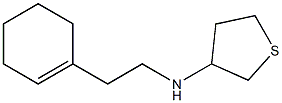 N-[2-(cyclohex-1-en-1-yl)ethyl]thiolan-3-amine 化学構造式