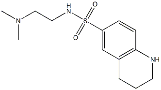 N-[2-(dimethylamino)ethyl]-1,2,3,4-tetrahydroquinoline-6-sulfonamide