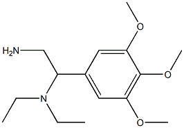 N-[2-amino-1-(3,4,5-trimethoxyphenyl)ethyl]-N,N-diethylamine