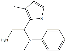 N-[2-amino-1-(3-methylthien-2-yl)ethyl]-N-methyl-N-phenylamine