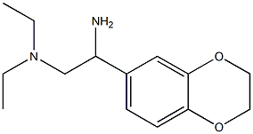 N-[2-amino-2-(2,3-dihydro-1,4-benzodioxin-6-yl)ethyl]-N,N-diethylamine