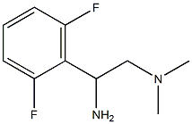 N-[2-amino-2-(2,6-difluorophenyl)ethyl]-N,N-dimethylamine Structure