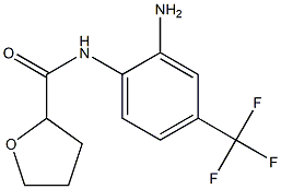 N-[2-amino-4-(trifluoromethyl)phenyl]tetrahydrofuran-2-carboxamide