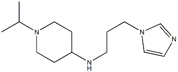 N-[3-(1H-imidazol-1-yl)propyl]-1-(propan-2-yl)piperidin-4-amine