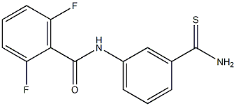 N-[3-(aminocarbonothioyl)phenyl]-2,6-difluorobenzamide