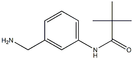 N-[3-(aminomethyl)phenyl]-2,2-dimethylpropanamide Structure