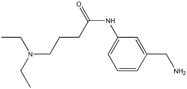  N-[3-(aminomethyl)phenyl]-4-(diethylamino)butanamide