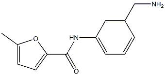 N-[3-(aminomethyl)phenyl]-5-methylfuran-2-carboxamide Structure