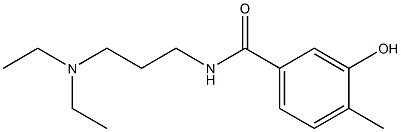 N-[3-(diethylamino)propyl]-3-hydroxy-4-methylbenzamide