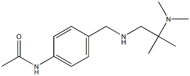  N-[4-({[2-(dimethylamino)-2-methylpropyl]amino}methyl)phenyl]acetamide