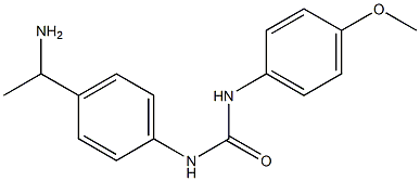 N-[4-(1-aminoethyl)phenyl]-N'-(4-methoxyphenyl)urea