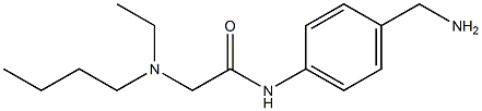 N-[4-(aminomethyl)phenyl]-2-[butyl(ethyl)amino]acetamide