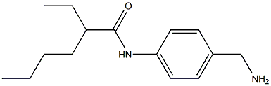  N-[4-(aminomethyl)phenyl]-2-ethylhexanamide