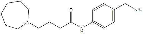 N-[4-(aminomethyl)phenyl]-4-azepan-1-ylbutanamide|