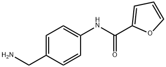 N-[4-(aminomethyl)phenyl]furan-2-carboxamide, 929971-65-3, 结构式