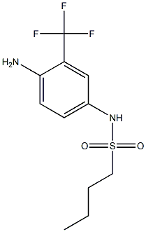  N-[4-amino-3-(trifluoromethyl)phenyl]butane-1-sulfonamide