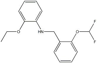 N-{[2-(difluoromethoxy)phenyl]methyl}-2-ethoxyaniline