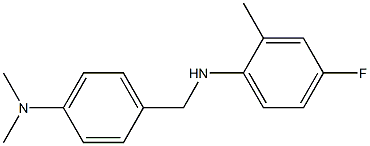 N-{[4-(dimethylamino)phenyl]methyl}-4-fluoro-2-methylaniline