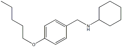 N-{[4-(pentyloxy)phenyl]methyl}cyclohexanamine