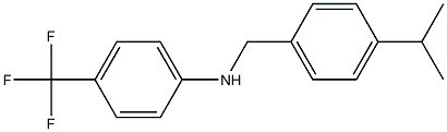 N-{[4-(propan-2-yl)phenyl]methyl}-4-(trifluoromethyl)aniline