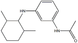 N-{3-[(2,6-dimethylcyclohexyl)amino]phenyl}acetamide