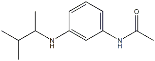 N-{3-[(3-methylbutan-2-yl)amino]phenyl}acetamide|