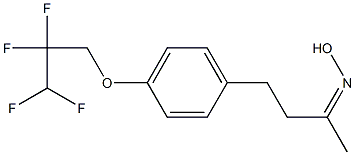 N-{4-[4-(2,2,3,3-tetrafluoropropoxy)phenyl]butan-2-ylidene}hydroxylamine