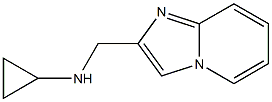 N-{imidazo[1,2-a]pyridin-2-ylmethyl}cyclopropanamine Structure