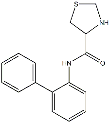 N-1,1'-biphenyl-2-yl-1,3-thiazolidine-4-carboxamide Struktur