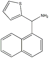 naphthalen-1-yl(thiophen-2-yl)methanamine Structure