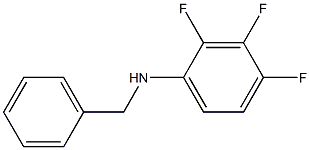 N-benzyl-2,3,4-trifluoroaniline Structure