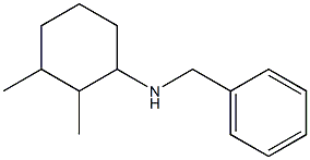 N-benzyl-2,3-dimethylcyclohexan-1-amine Structure